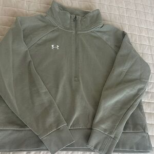 Under Armour Olive Half-Zip Pullover